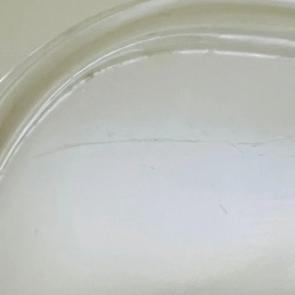 Pyrex shows light